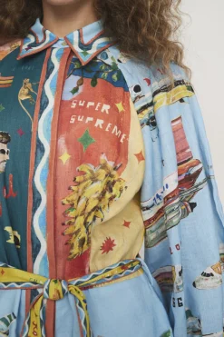Dresses-HUSK Alemais Aboard Mini - Print
