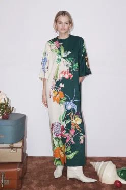 Dresses-HUSK Alemais Aggie Midi - Print