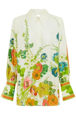 Tops-HUSK Alemais Constance Shirt - Print