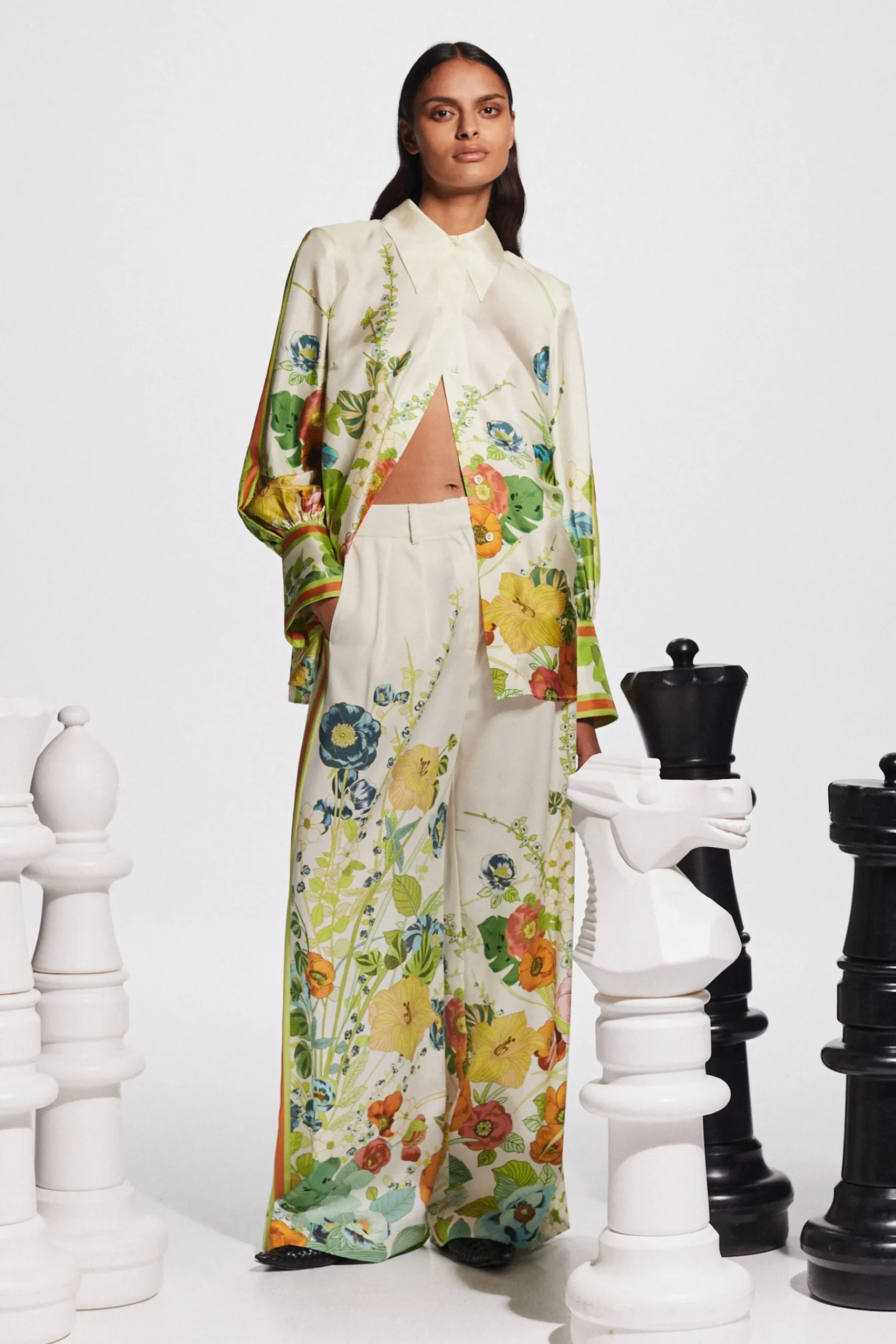 Tops-HUSK Alemais Constance Shirt - Print