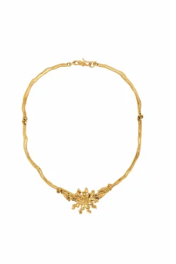 Necklaces-HUSK Alemais Encanto Collar - Gold