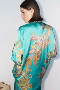 Tops-HUSK Alemais Franca Shirt - Print