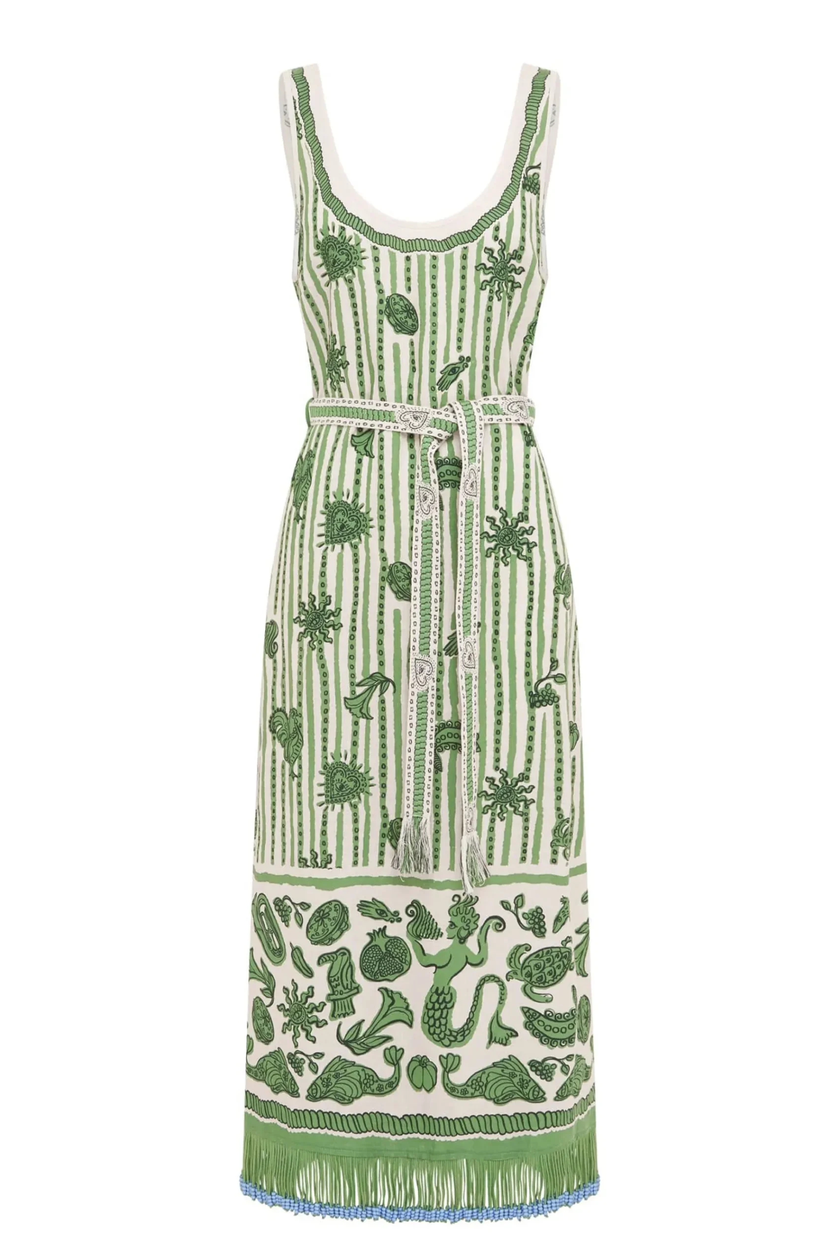 Dresses-HUSK Alemais Lula Midi - Multi Coloured MultiColoured