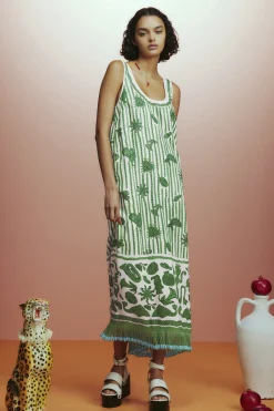 Dresses-HUSK Alemais Lula Midi - Multi Coloured MultiColoured