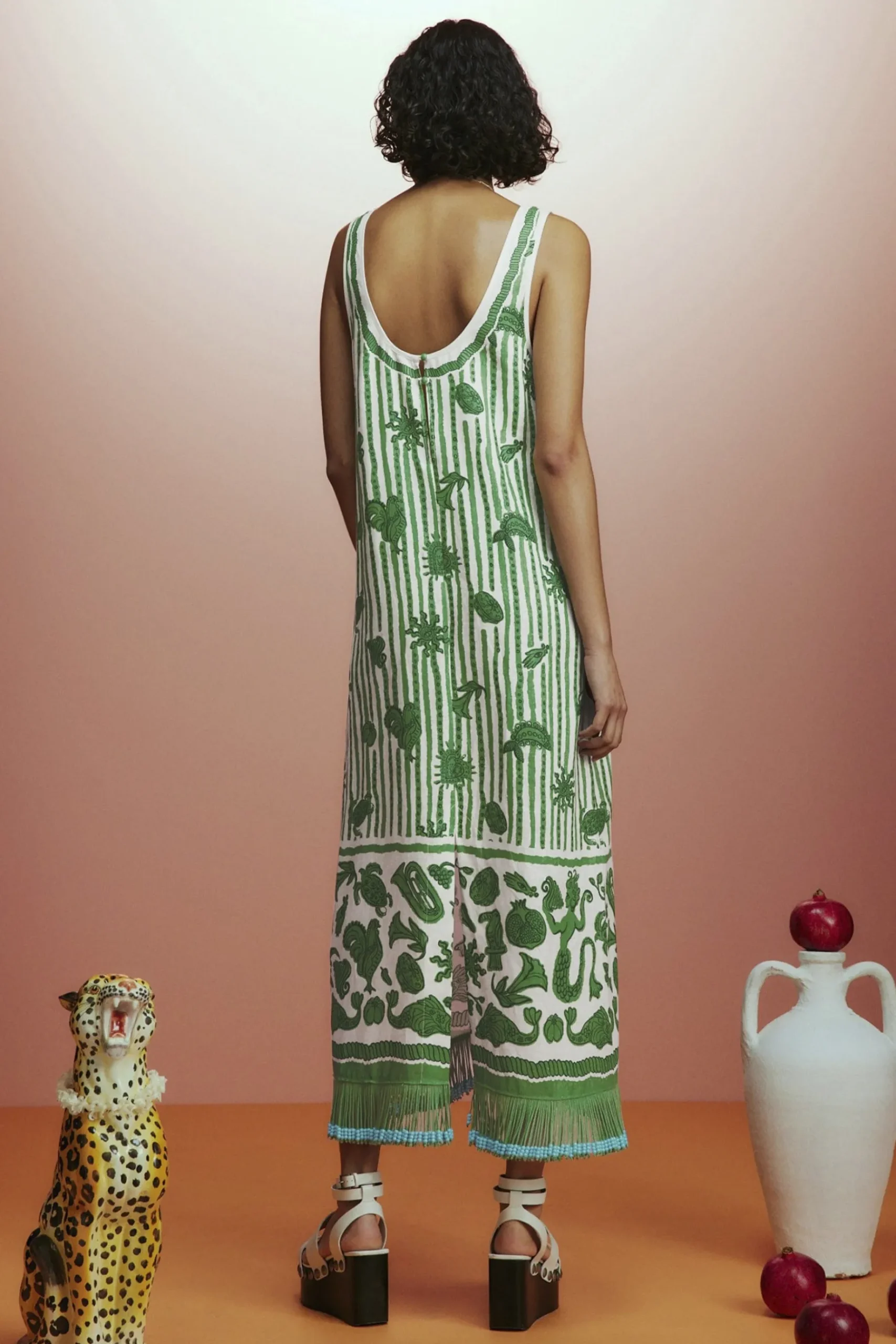 Dresses-HUSK Alemais Lula Midi - Multi Coloured MultiColoured