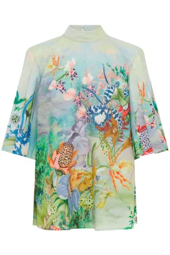 Tops-HUSK Alemais Mirage Top - Print