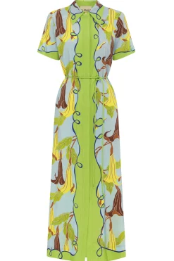 Dresses-HUSK Alemais Rafaela Dress - Multi Coloured MultiColoured