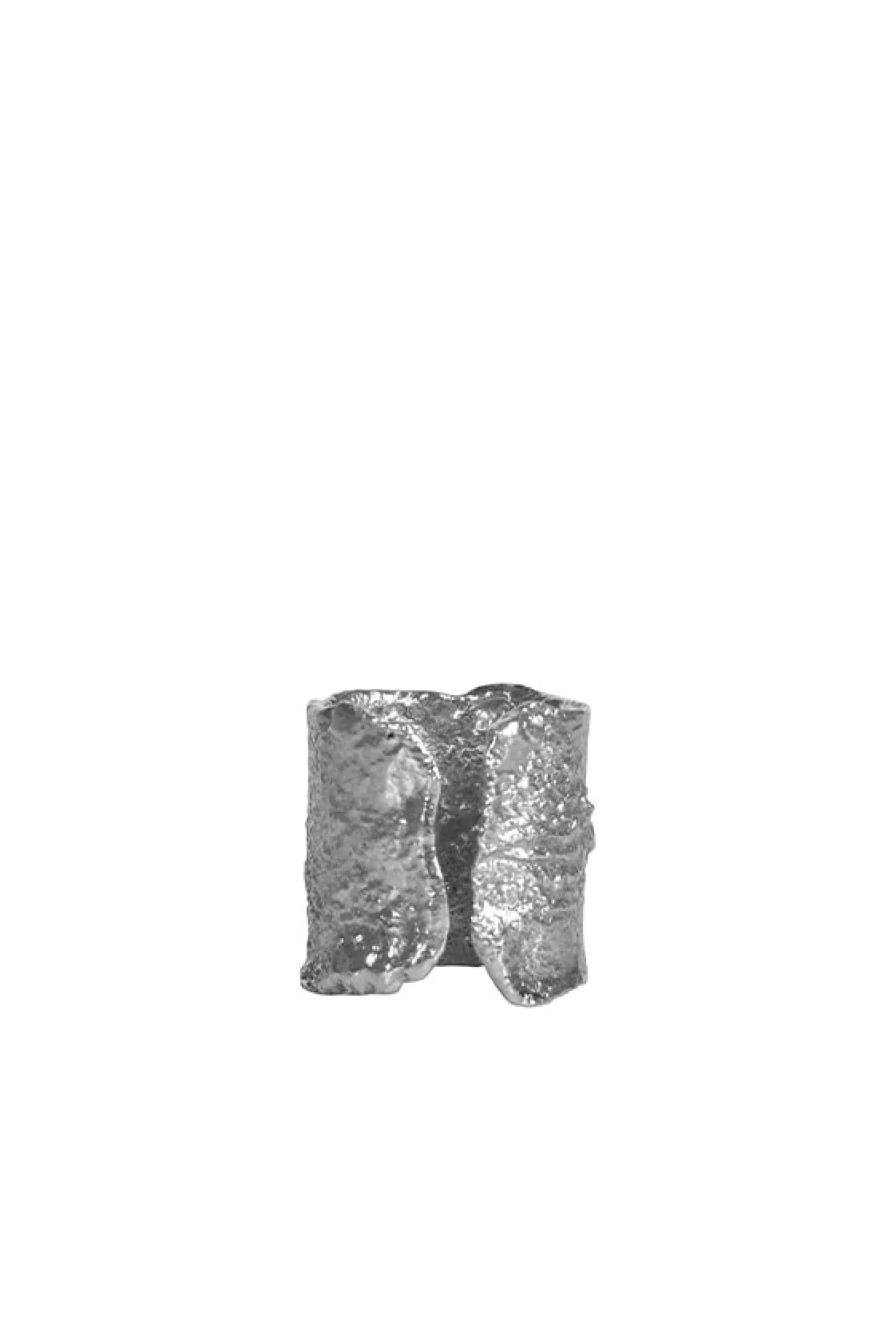 Rings-HUSK Alouette Design Moonscape Ring - Silver