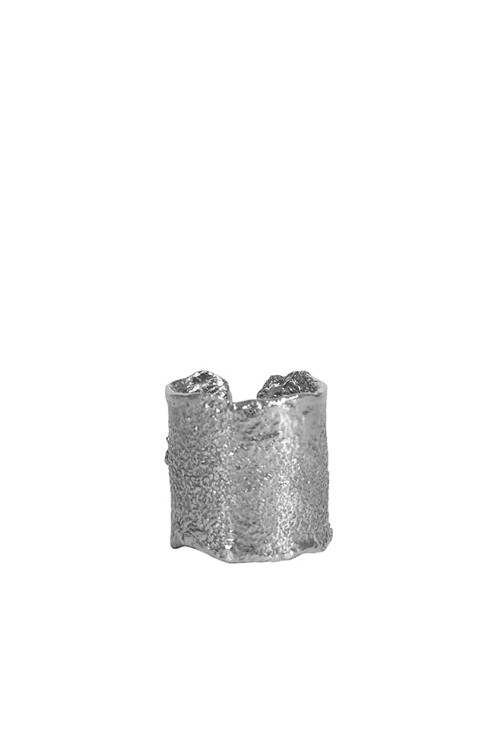 Rings-HUSK Alouette Design Moonscape Ring - Silver