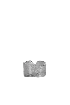 Rings-HUSK Alouette Design Moonscape Ring - Silver