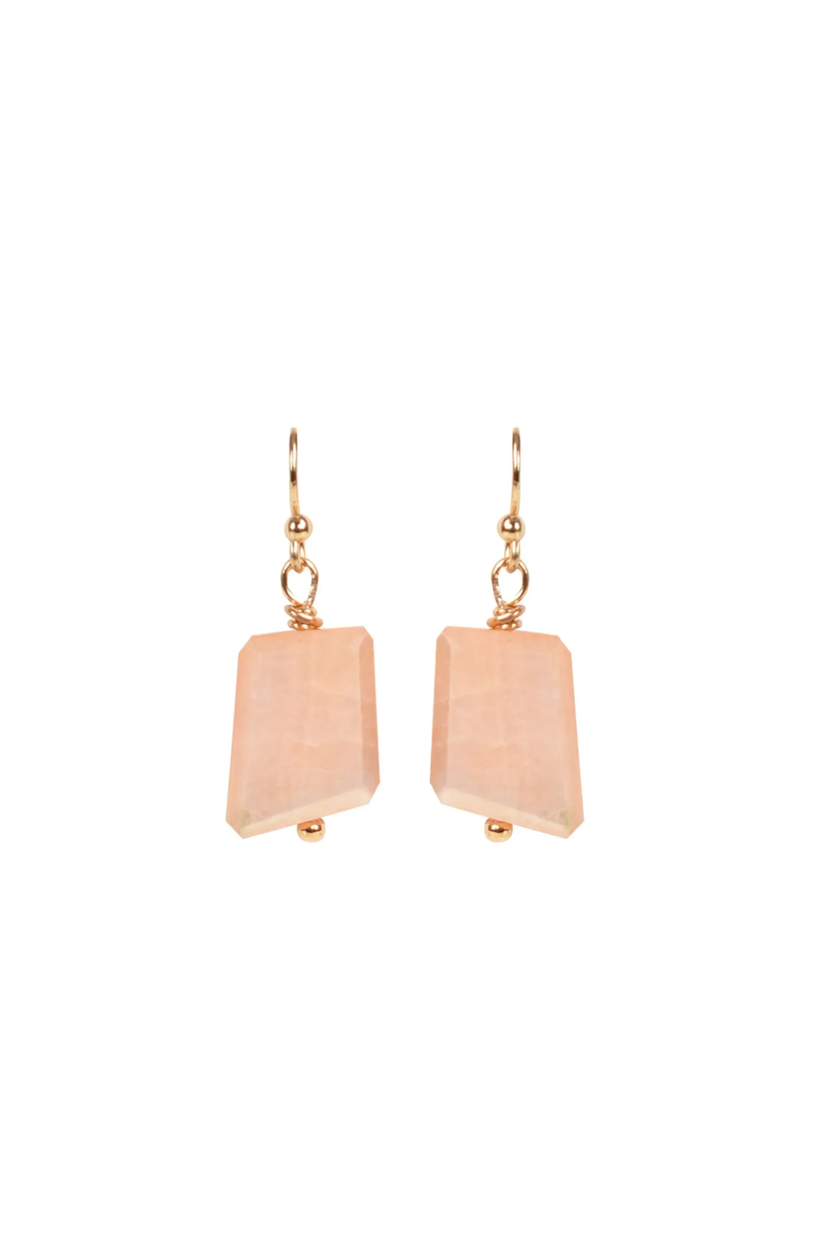 Earrings-HUSK Alouette Design Nugget Earring - Caramel