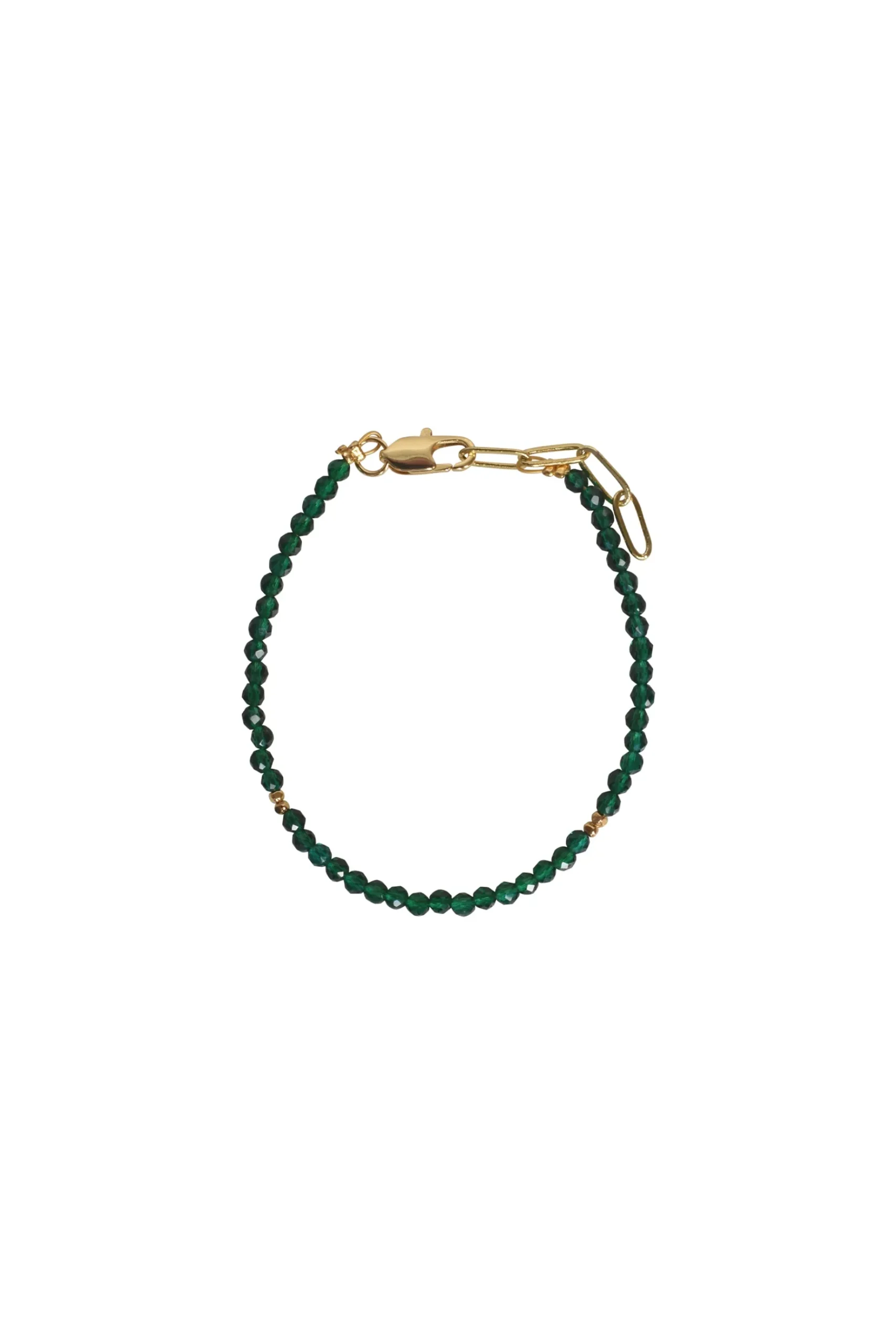 Bracelets-HUSK Alouette Design Seed Bracelet - Emerald