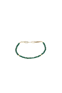 Bracelets-HUSK Alouette Design Seed Bracelet - Emerald