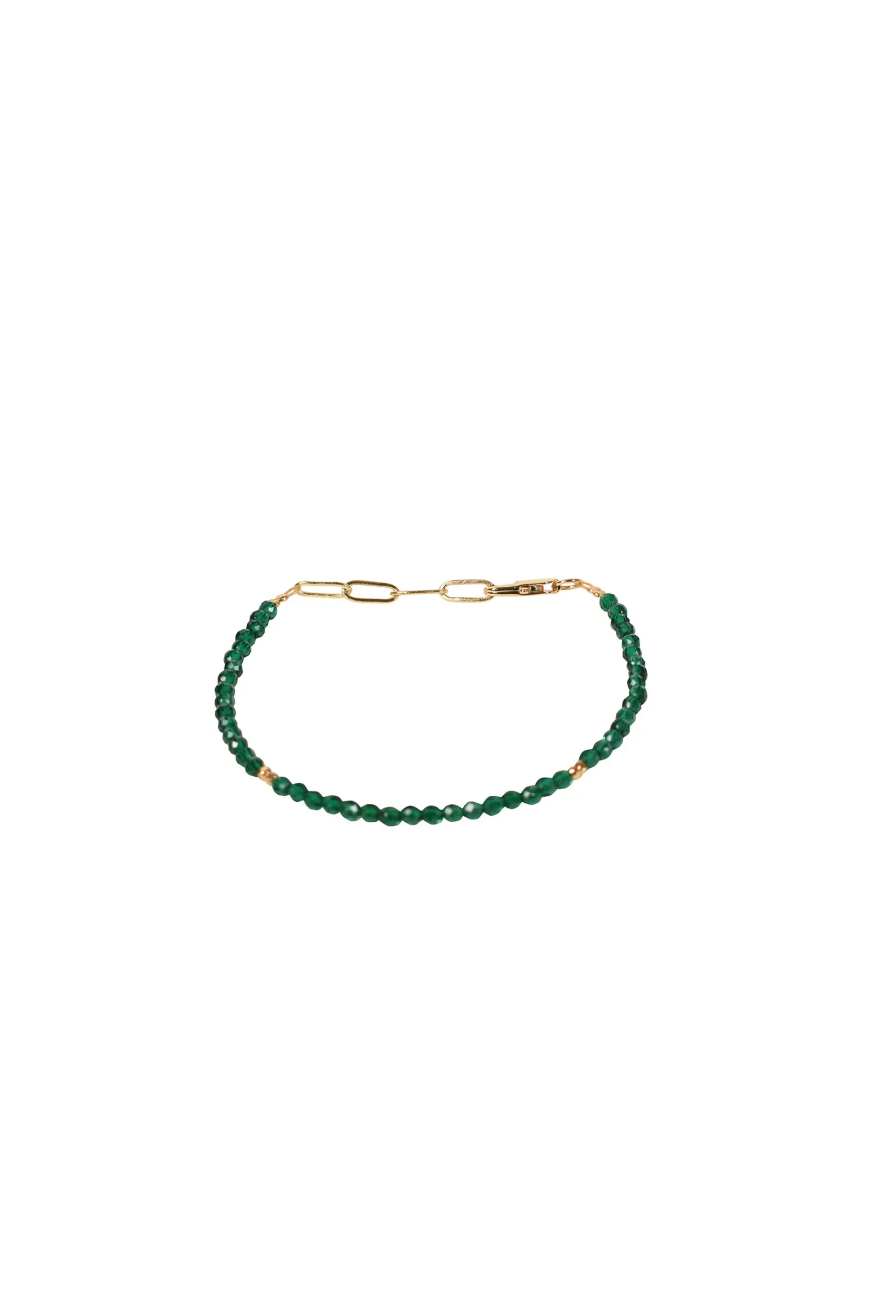 Bracelets-HUSK Alouette Design Seed Bracelet - Emerald