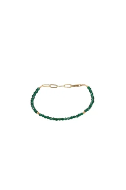 Bracelets-HUSK Alouette Design Seed Bracelet - Emerald