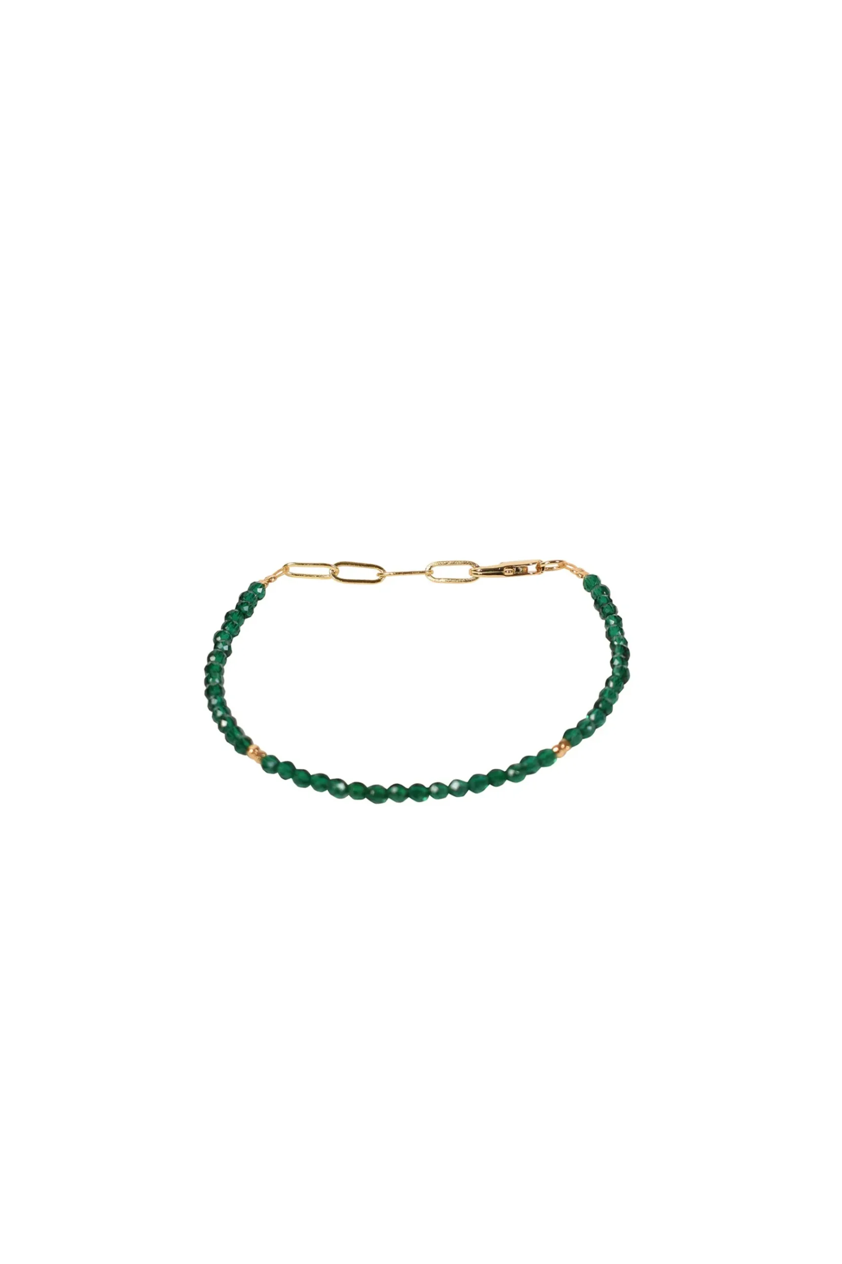 Bracelets-HUSK Alouette Design Seed Bracelet - Emerald