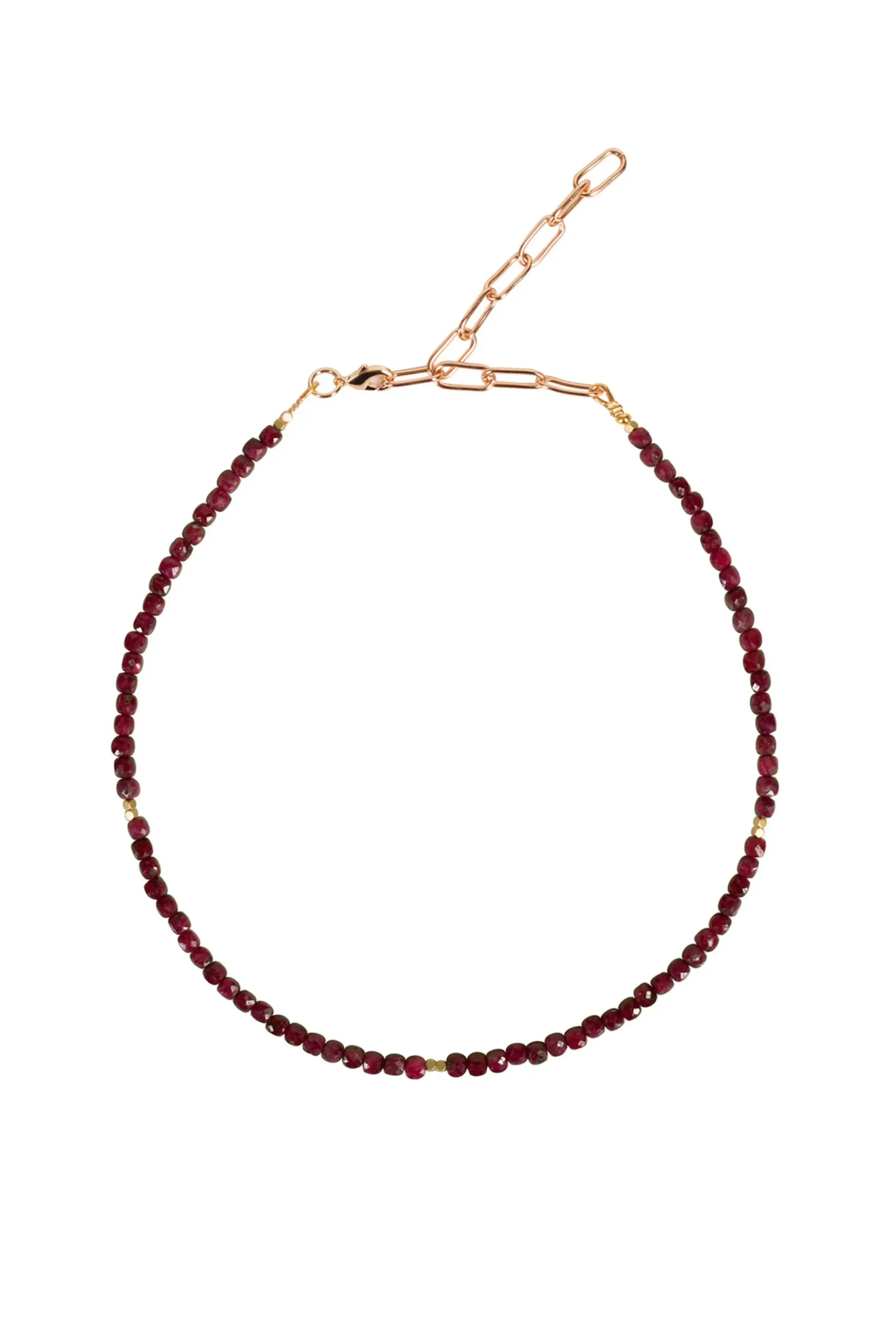 Necklaces-HUSK Alouette Design Square Necklace - Chocolate
