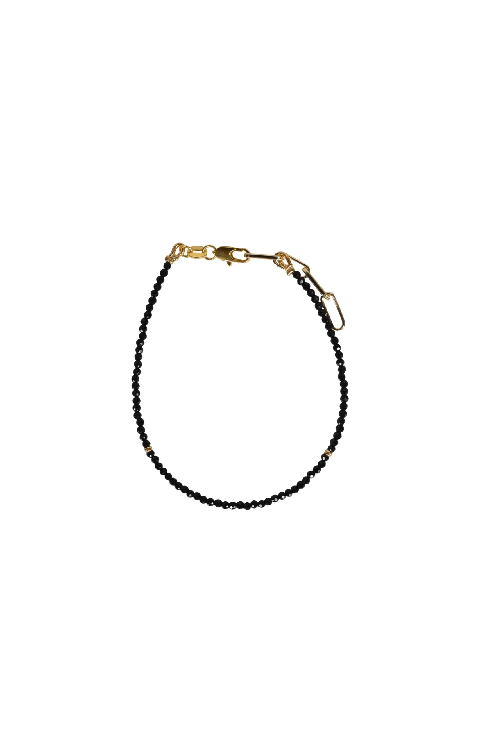 Bracelets-HUSK Alouette Design Tiny Bracelet - Black