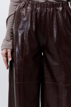 Pants-HUSK Alysi Barolo Pant - Burgundy