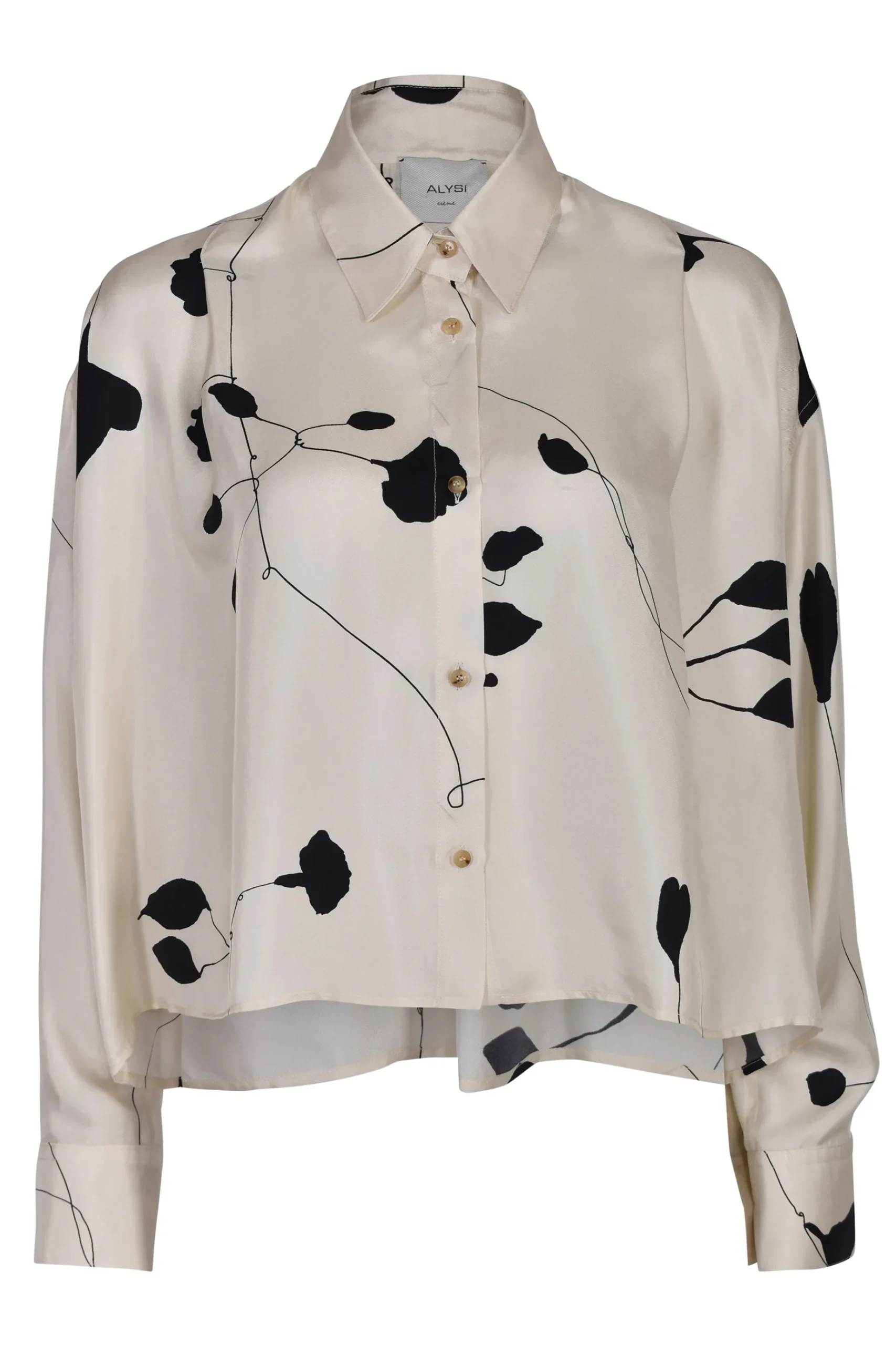 Tops-HUSK Alysi Leaf Blouse - Print