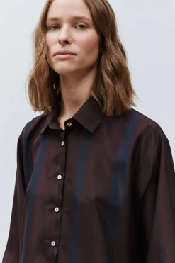 Tops-HUSK Alysi Max Blouse - Stripe