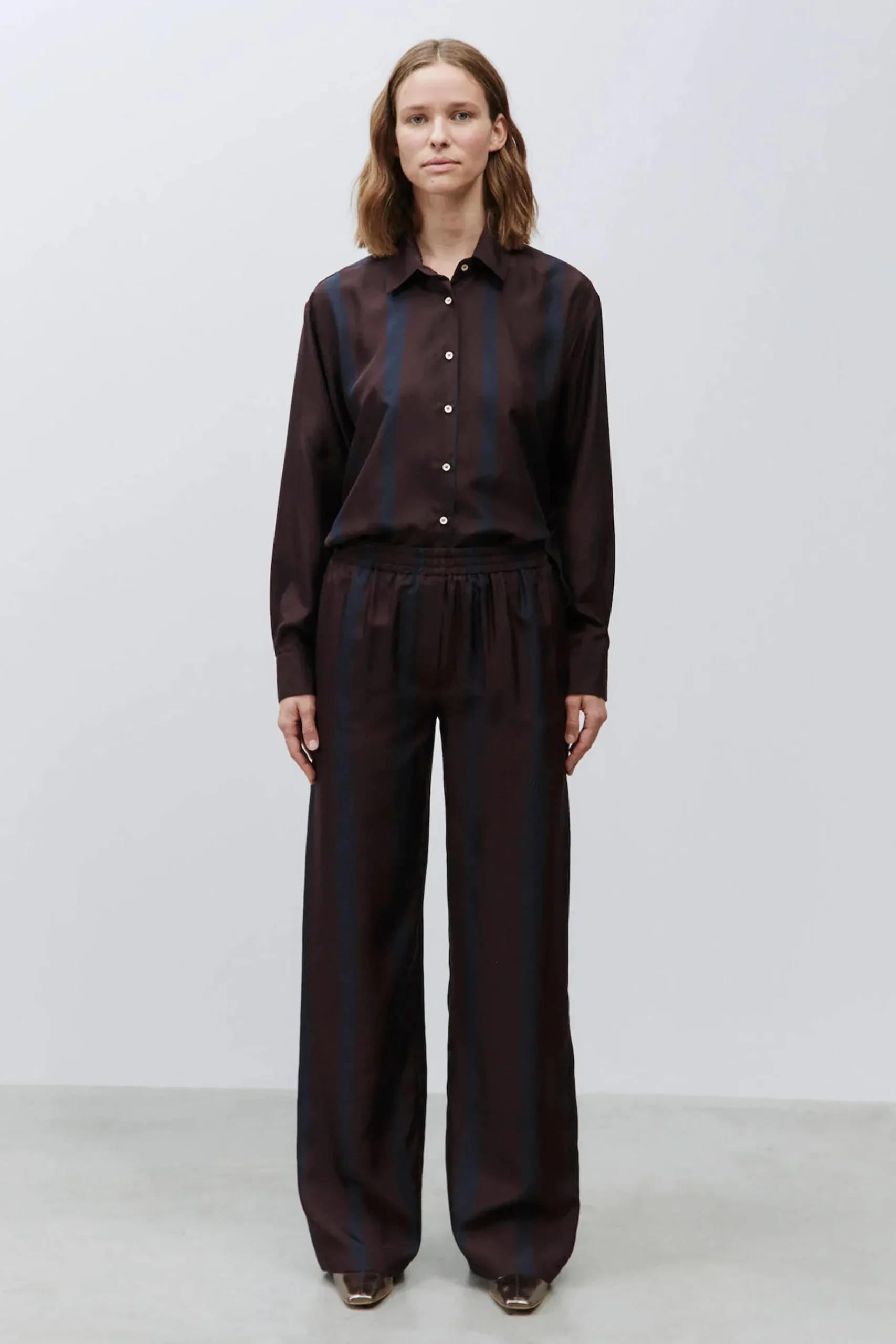 Pants-HUSK Alysi Max Pant - Stripe