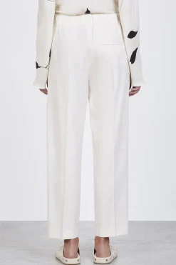 Pants-HUSK Alysi Meringa Pant - White