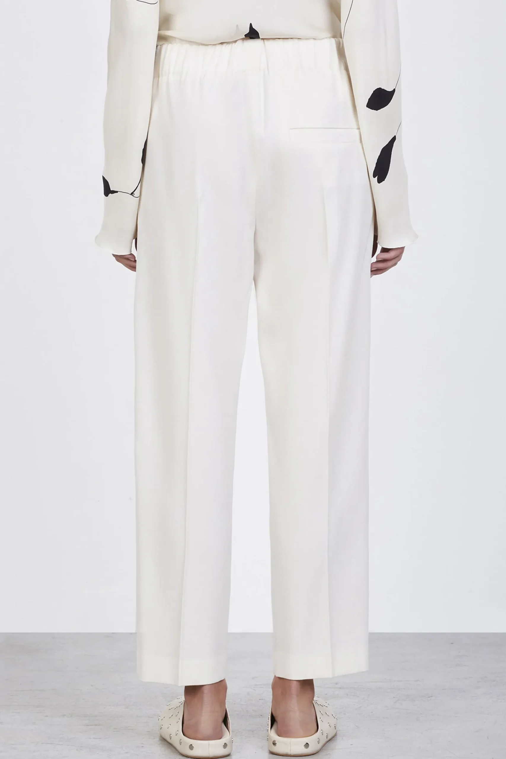 Pants-HUSK Alysi Meringa Pant - White