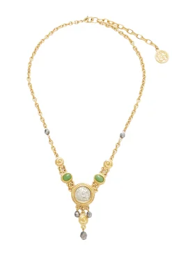 Necklaces-HUSK Ben Amun Basil Necklace - Gold