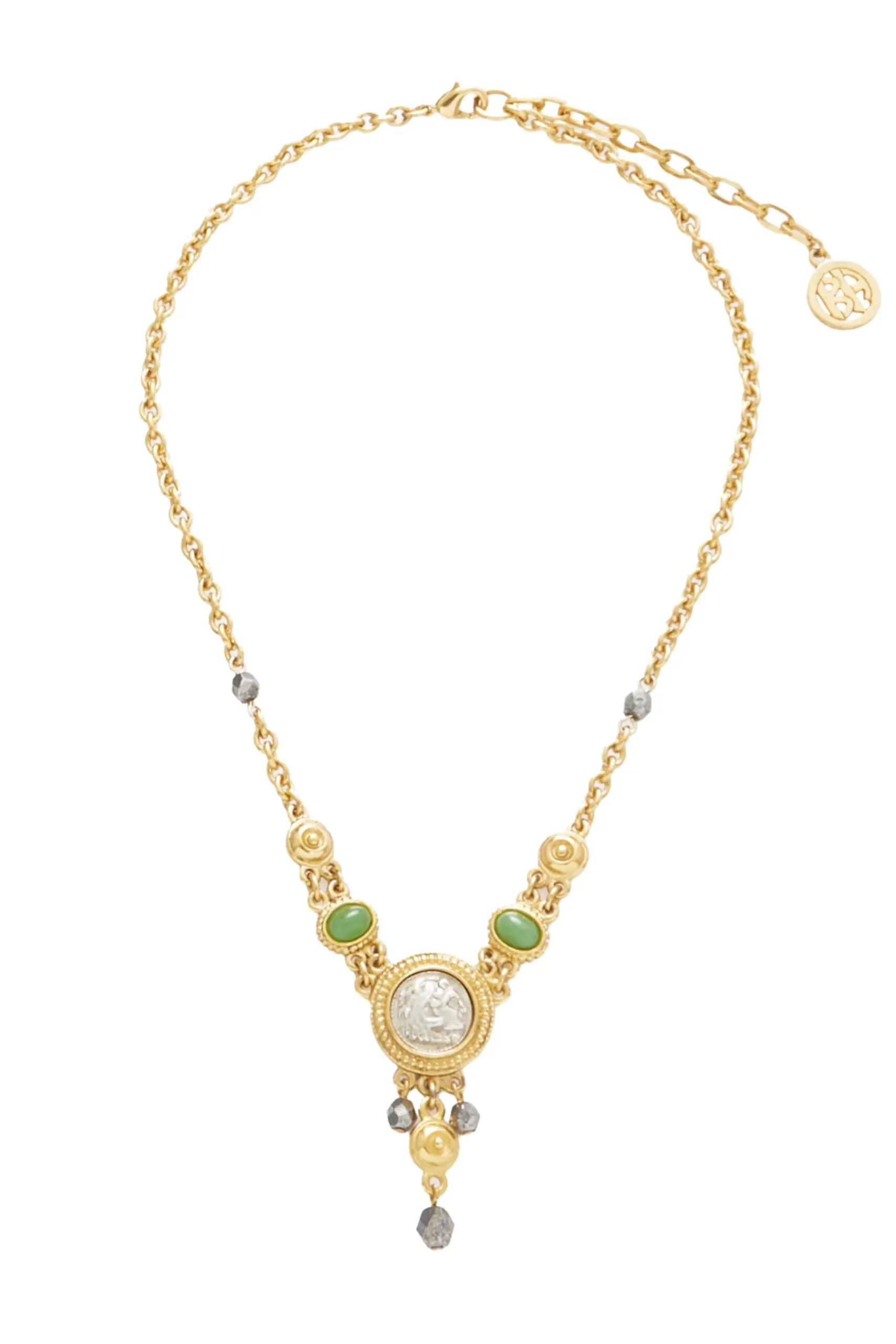 Necklaces-HUSK Ben Amun Basil Necklace - Gold