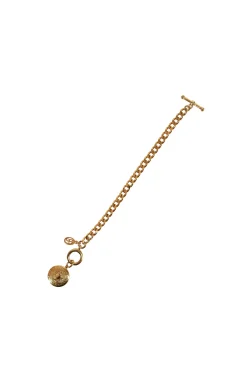 Bracelets-HUSK Ben Amun Bezel Bracelet - Gold