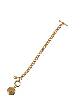 Bracelets-HUSK Ben Amun Bezel Bracelet - Gold
