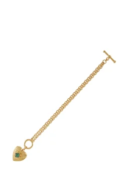 Bracelets-HUSK Ben Amun Locket Bracelet - Gold