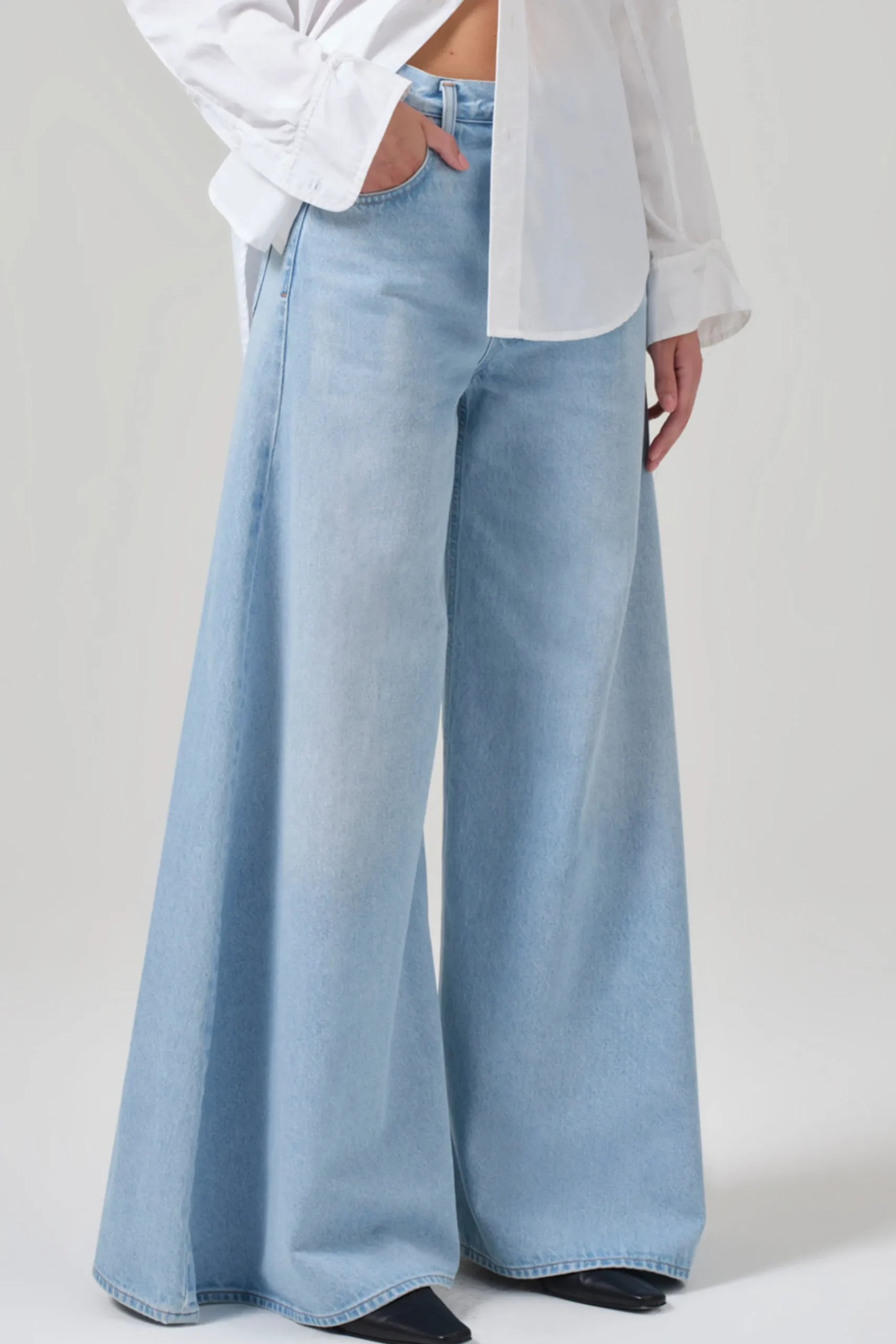 Denim-HUSK Citizens of Humanity Amari Jean - Blue - Light Blue-Light