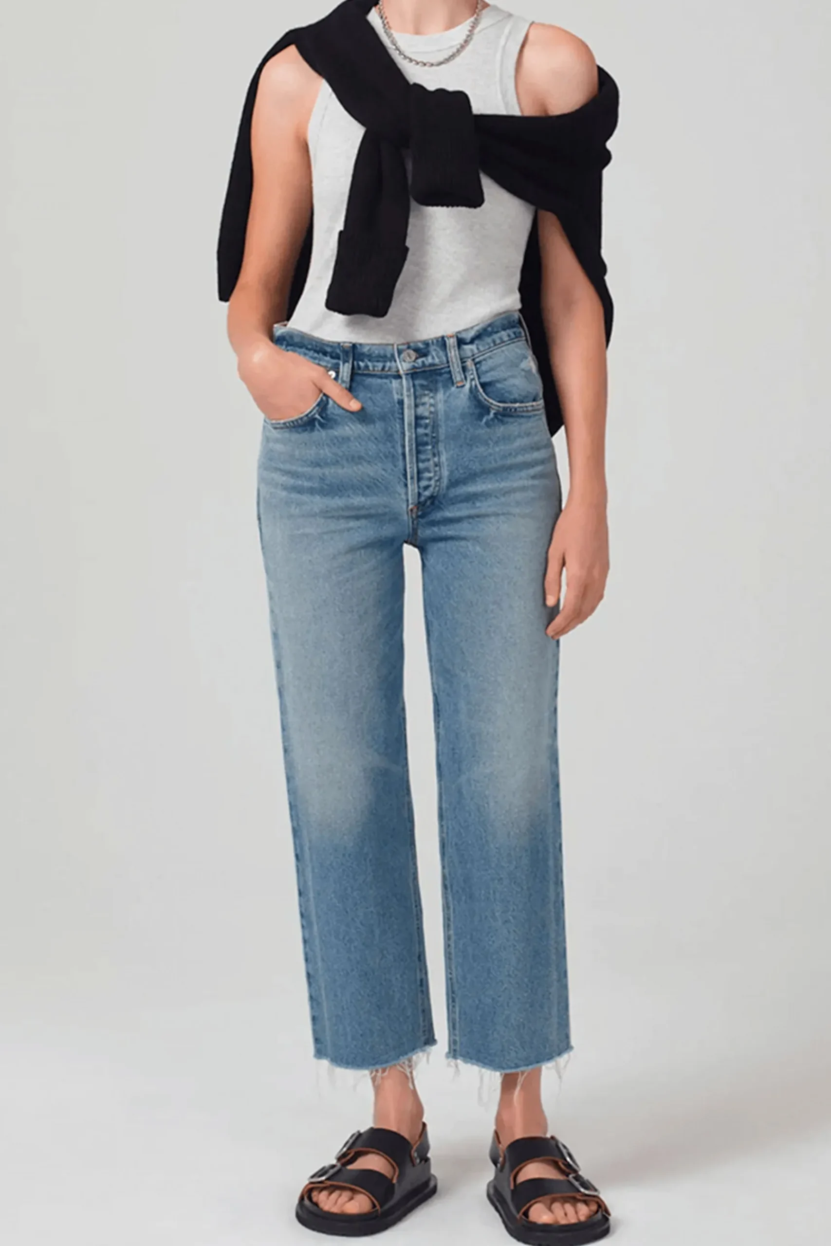 Denim-HUSK Citizens of Humanity Florence Jean - Blue