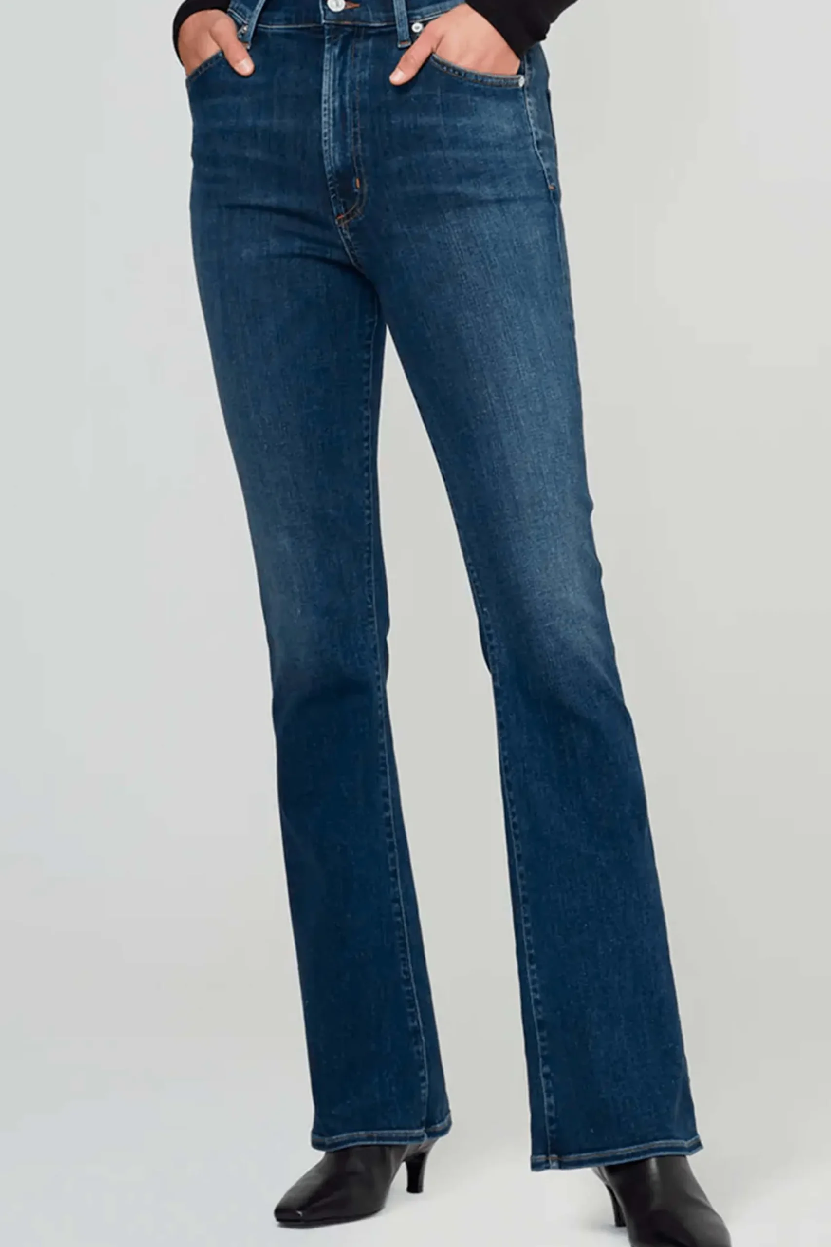 Denim-HUSK Citizens of Humanity Lilah Bootleg - Indigo