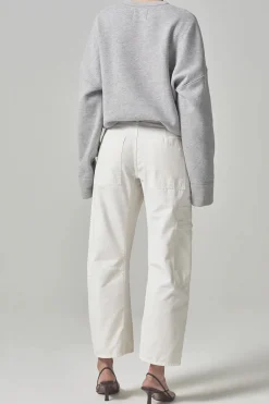 Denim-HUSK Citizens of Humanity Marcelle Cargo - White