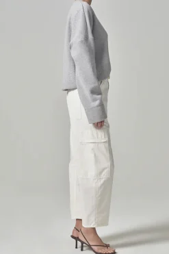 Denim-HUSK Citizens of Humanity Marcelle Cargo - White