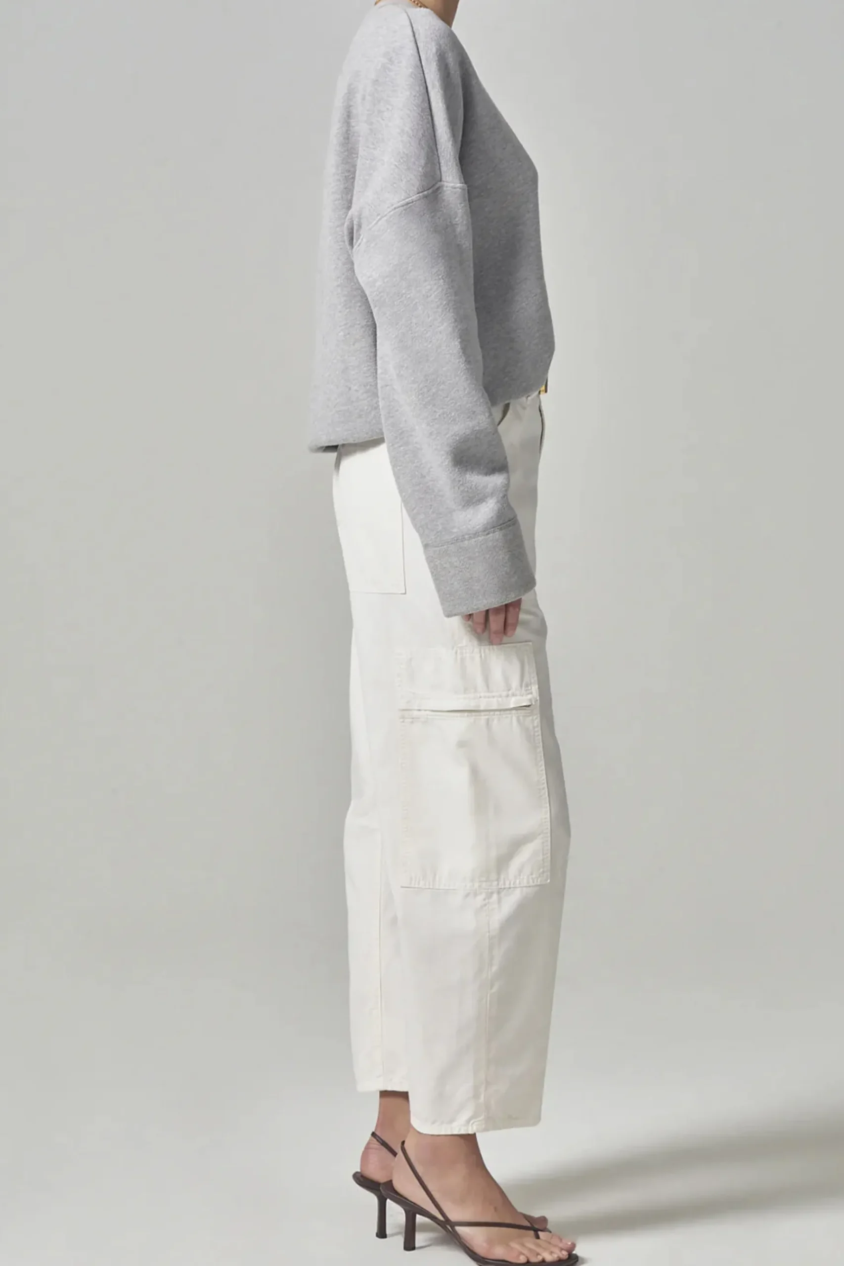 Denim-HUSK Citizens of Humanity Marcelle Cargo - White