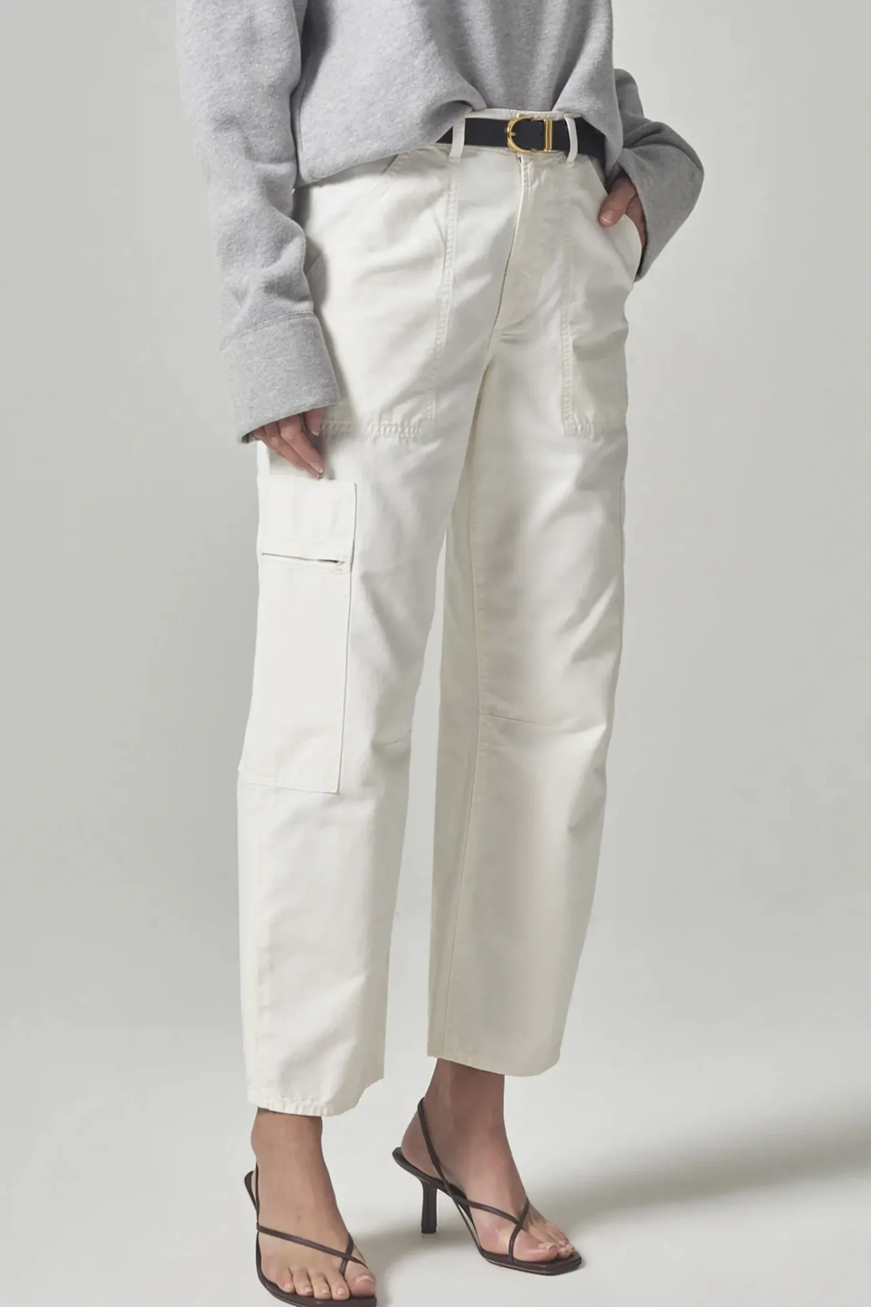 Denim-HUSK Citizens of Humanity Marcelle Cargo - White
