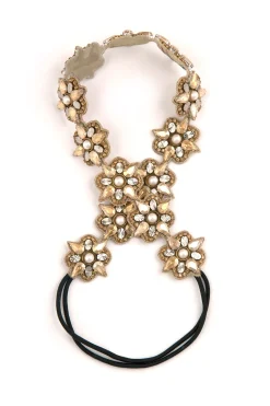 Hats & Headpieces-HUSK Deepa Gurnani Reagan Headband - Gold