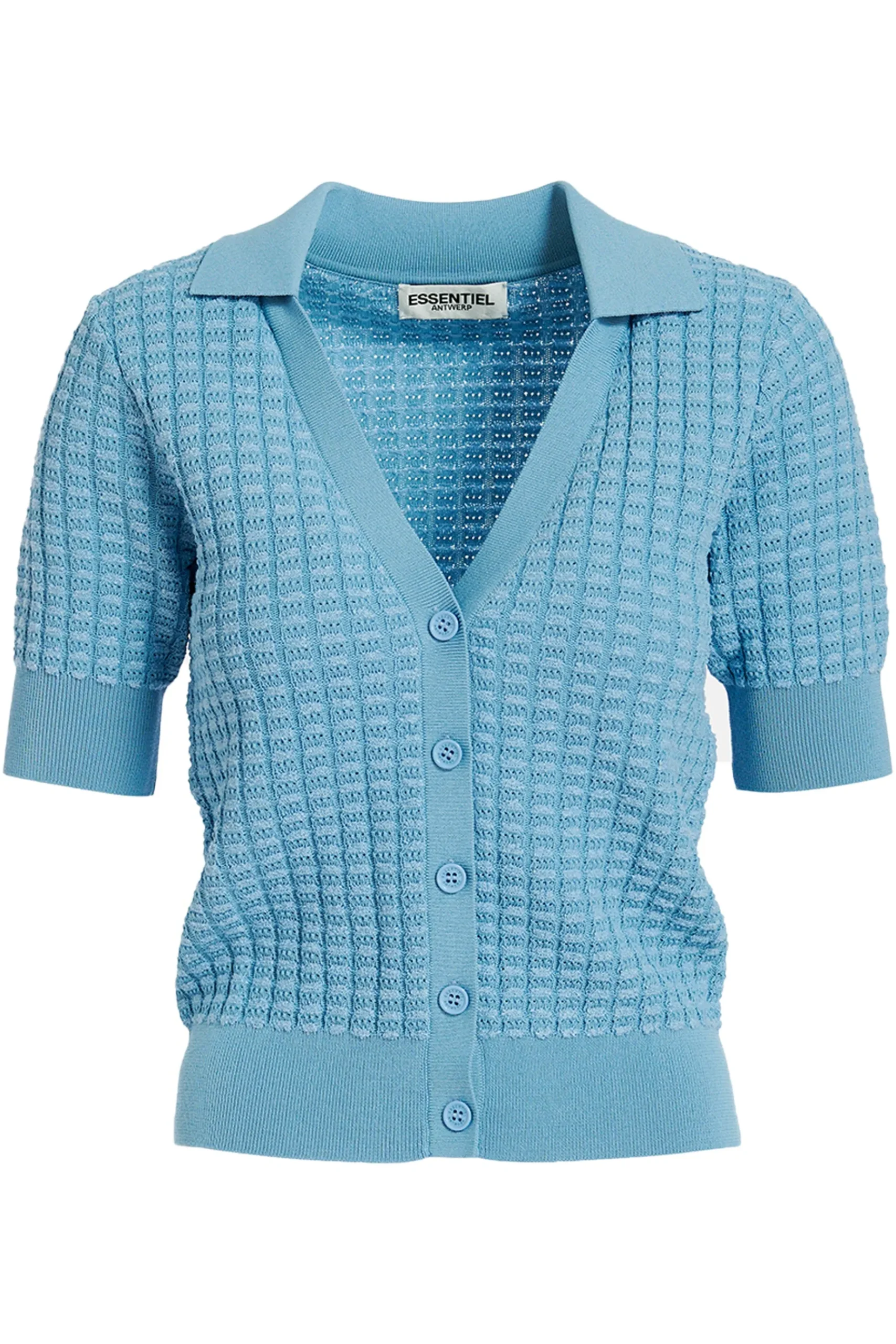 Tops-HUSK Essentiel Antwerp Fabio Polo - Blue