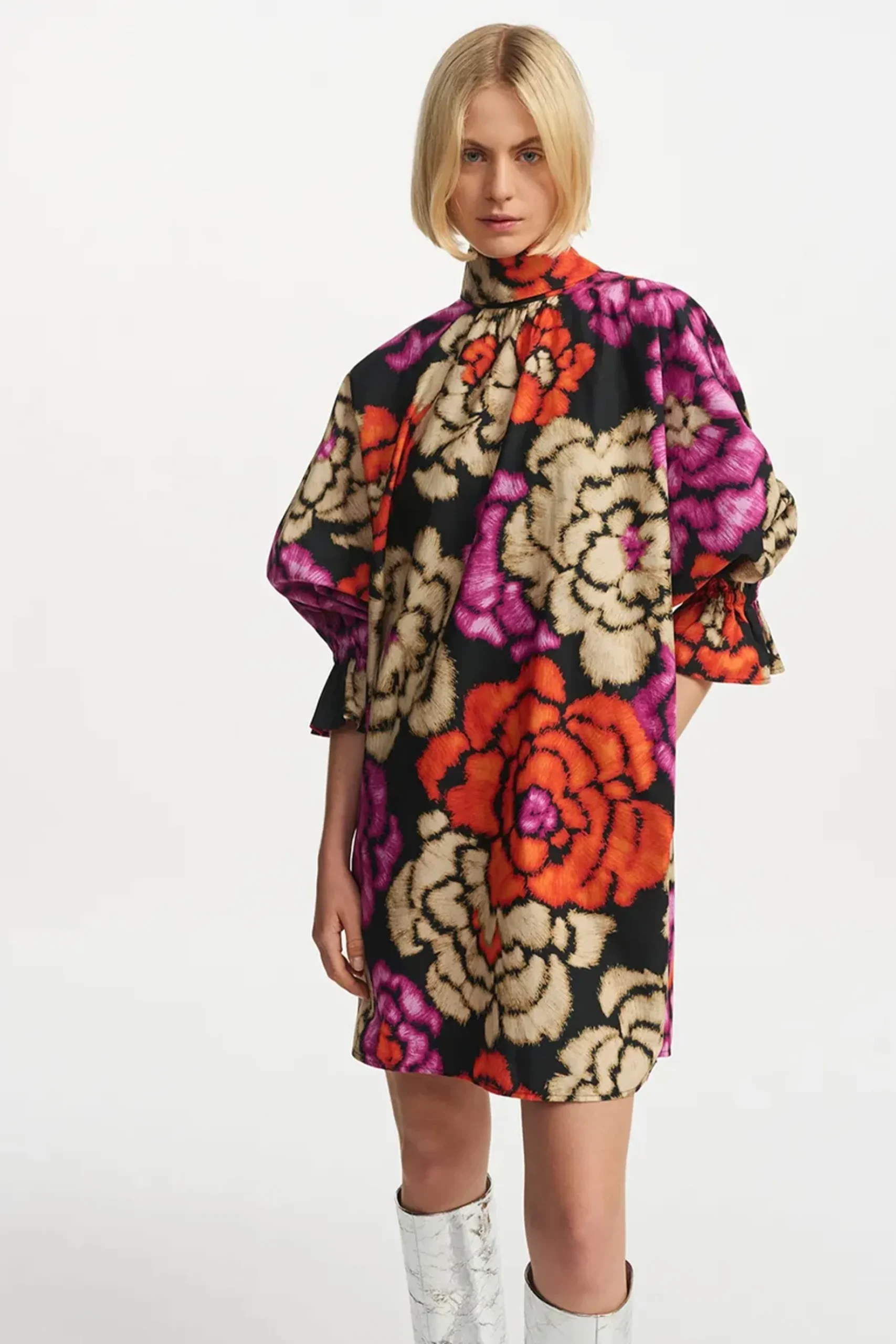 Dresses-HUSK Essentiel Antwerp Falinki Dress - Print