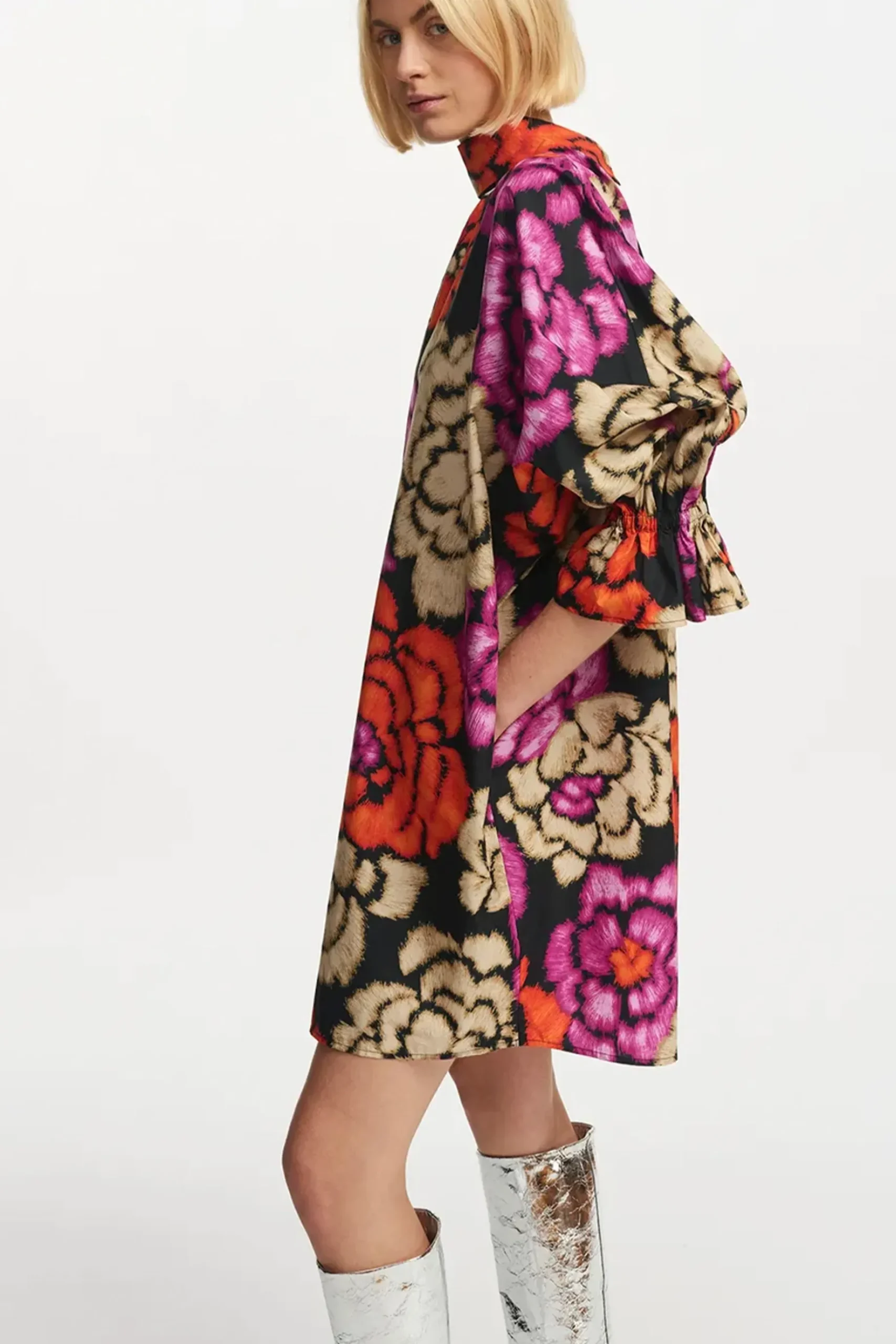 Dresses-HUSK Essentiel Antwerp Falinki Dress - Print