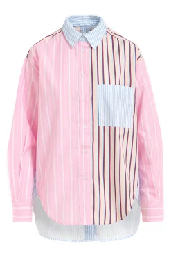 Tops-HUSK Essentiel Antwerp Famille Shirt - Stripe