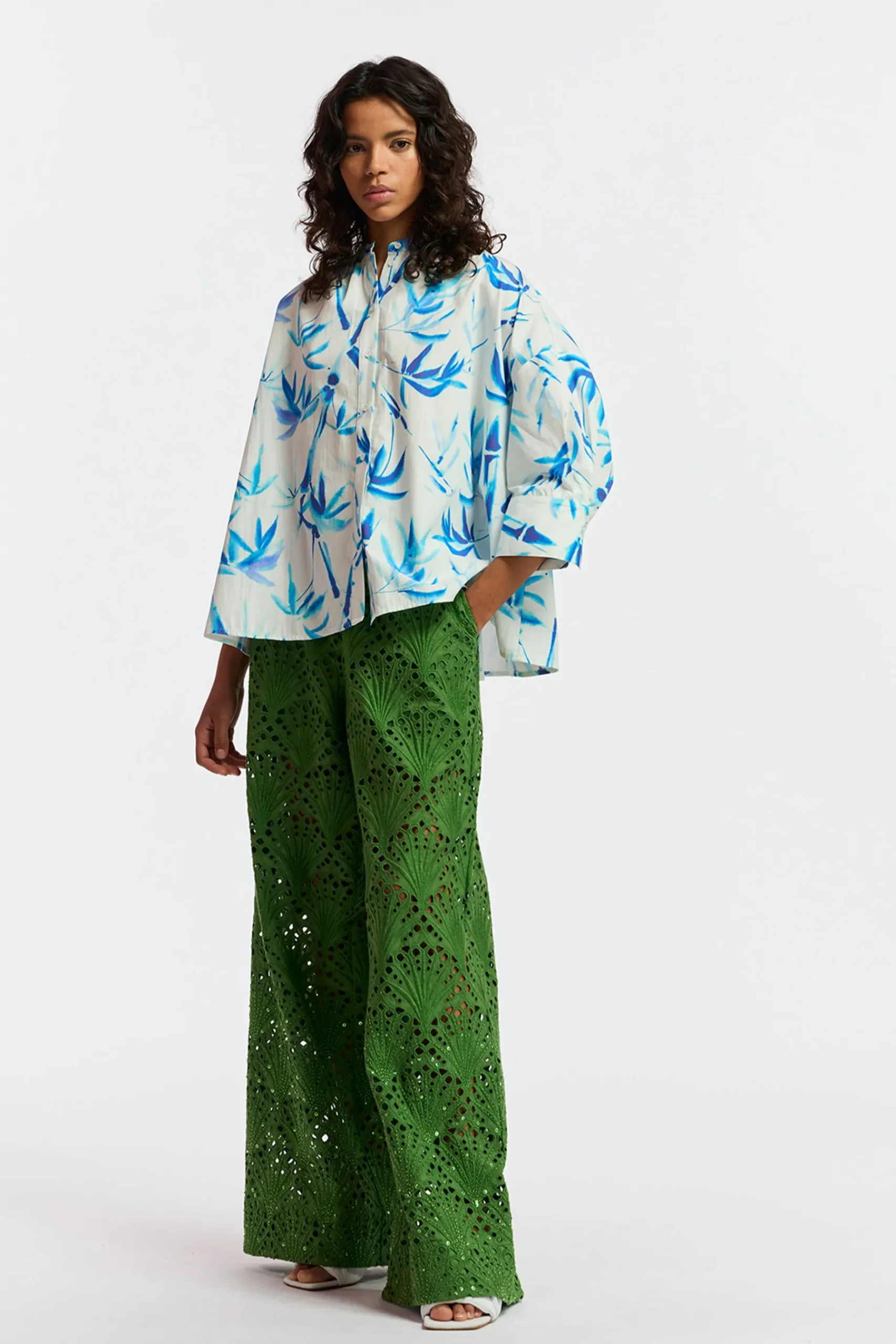 Tops-HUSK Essentiel Antwerp Fanta Shirt - Print