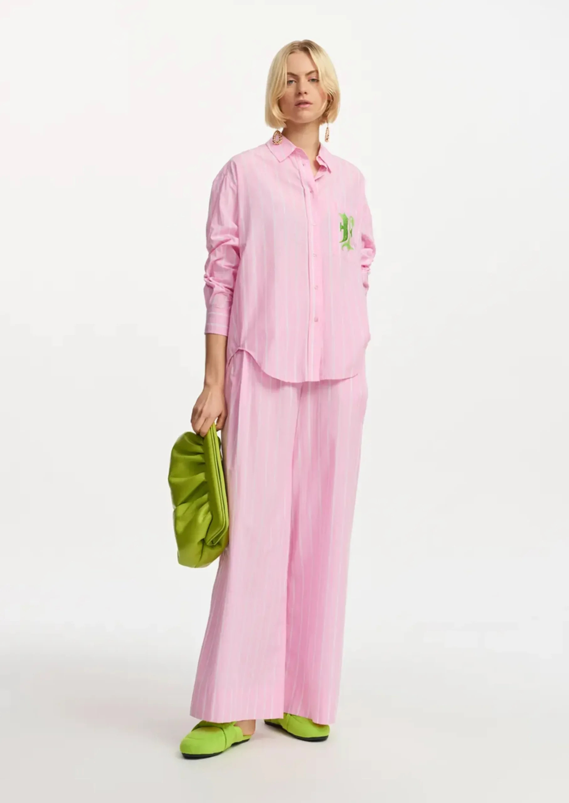 Pants-HUSK Essentiel Antwerp Febbles Pants - Pink