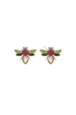 Earrings-HUSK Essentiel Antwerp Flewy Earring - Gold