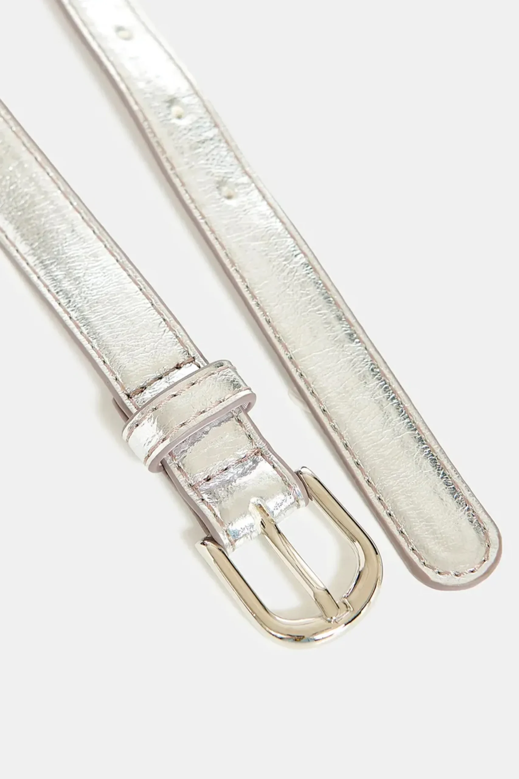 Belts-HUSK Essentiel Antwerp Fredastair Belt - Silver