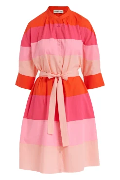 Dresses-HUSK Essentiel Antwerp Frederique Midi - Stripe